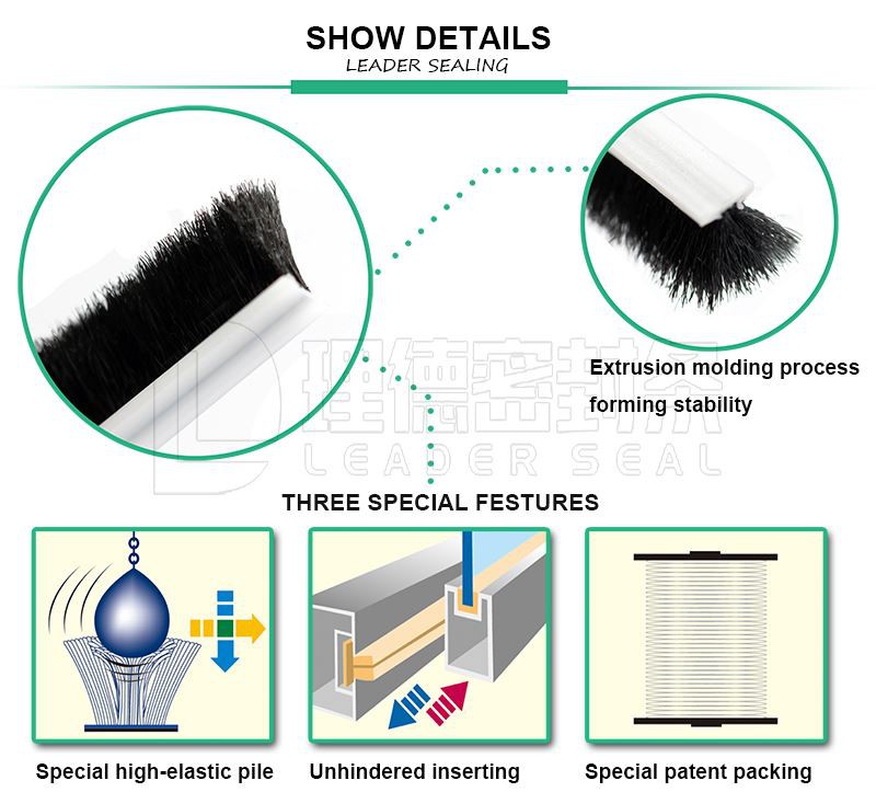 Brush Pile Weatherstrip